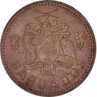 Monnaie, Barbade, Cent, 1984 - Barbades