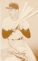 3354 - Baseball Player Dale Long (1926-1921) – Played For Pirates, Browns, Cubs, Giants, Senators – Blank Back - 2 Scans - Ohne Zuordnung