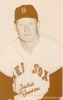 3358 - Baseball Player Jackie Jensen (1927-1982) – Played For Yankees And Red Sox – Blank Back – VG Condition - 2 Scans - Non Classés