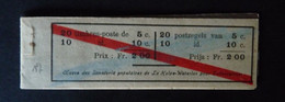 Belgium   1914    :  Carnet Ancien :    N° A10b   Incomplet    - Cat.: - 230,00€ - 1907-1941 Old [A]