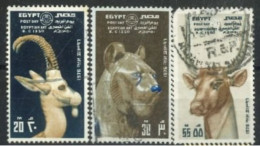 EGYPT -1976 - POST DAY STAMPS SET OF 3, SG #  1280/82, USED. - Gebruikt