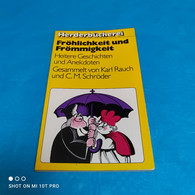 Karl Rauch / C. M. Schröder - Fröhlichkeit Und Frömmigkeit - Humour