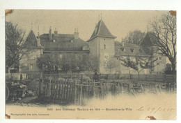 Suisse/ CPA - Les Chateaux Vaudois - Goumoens La Ville - Goumoëns