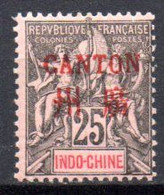 Canton: Yvert N° 11* - Oblitérés