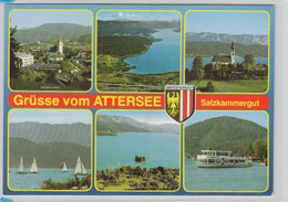 Grüße Vom Attersee - Attersee - Litzlberg - Kammer - Seewalchen Luftbild - Attersee-Orte