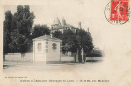 Lyon 6ème * Maison D'éducation Ménagère , 14 & 16 Rue Masséna - Lyon 6