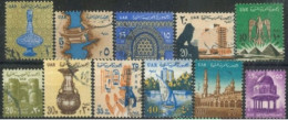 EGYPT - 1964,  POSTAGE STAMPS SET OF 11, SG # 769 & 773/82, USED. - Gebruikt