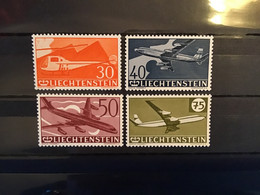 Liechtenstein 1960 Air MNH SG 395-8 Yv 34-7 Mi 391-4 - Poste Aérienne