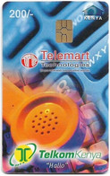 Kenya - KPTC - Orange Handset, 31.12.2000, Gem5 Red, 200Sh, Used - Kenya