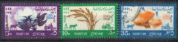 EGYPT - 1966, PEASANTS' DAY  COMPLETE SET OF 3 STAMPS, SG # 893/95, USED. - Gebruikt