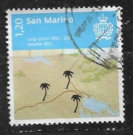 SAN MARINO 2022 GEOGRAPHIC ART OF LUIGI GHIRRI - Used Stamps