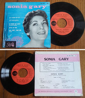 RARE French EP 45t RPM BIEM (7") SONIA GARY («The Great Pretender», 1957) - Ediciones De Colección