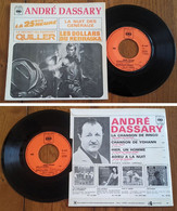RARE French EP 45t RPM BIEM (7") BOF OST «La 25eme Heure», «La Nuit Des Généraux» + 2 (André Dassary, 1967) - Musique De Films