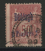 DEDEAGH N° 7 Cote 60 € 50 Ct Rose Type Sage. - Used Stamps