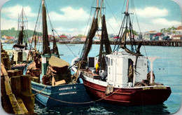 Massachusetts Cape Cod Fishing Boats In The Harbor - Cape Cod