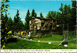 Alaska Smoke House On The Tanana River Near Fairbanks - Fairbanks