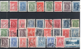 Lot De 35 Timbres Neufs Tout état Et Oblitérés - Usati