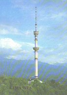 Kazakhstan:Alma-Ata, TV Tower 370 M High, 1984 - Kazachstan