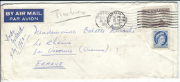 CANADA  Lettre  De Montreal  1960 - Briefe U. Dokumente
