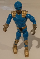 III) Power Rangers ??? Figurine Articulée Version Bleue Série TV Japonaise Action Science-Fiction Env. 15 Cm En TB.Etat - Power Rangers