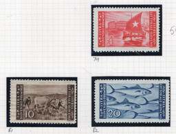 1945 - OCC. JUGOSLAVIA - ISTRIA E LIT. SLOVENO - Unif..  56+58+59 -  NH -  (W028.....) - Yugoslavian Occ.: Istria