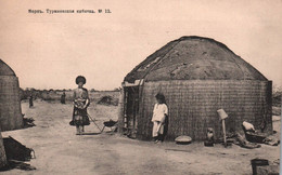 Turkménistan - Wagon Turkmène - Hutte De Villageois - Russie Russia - Turkmenistan