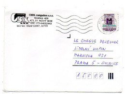 Tchéquie--- Lettre De   NOVY BOR   Pour  PRAHA   Seul  Sur Lettre ..cachet.. - Brieven En Documenten