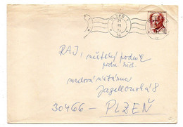 Tchécoslovaquie-1973--Entier De PLZEN  Pour PLZEN ..cachet... - Covers