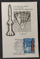 Día De Emisión – Primer Aniversario Operación Matienzo - Lanzamiento Cohetes Antártida Argentina - 19/2/1966 - Postzegelboekjes