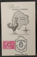 Día De Emisión - Día De La Policía Federal – 30/10/1965 - Argentina - Postzegelboekjes
