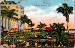 Florida Palm Beach The Garden At The Breakers 1948 - Palm Beach