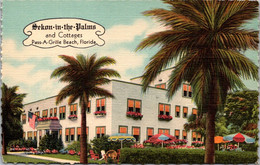 Florida Pass-A-Grille Beach Sekon-In-The-Palms Hotel And Cottages Curteich - St Petersburg