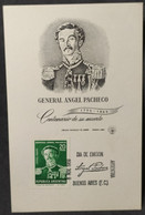 Día De Emisión - Gral. Angel Pacheco - Centenario De Su Muerte - 8/11/1969 - Postzegelboekjes