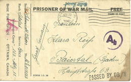 Carte Postale Imprimée Pour Prisonniers De Guerre - Otros & Sin Clasificación