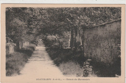 BEAUCHAMP - Chemin Des Maronniers - Ed. RAULT à Beauchamp - écrite Et Timbrée 2 Août 1936 - Beauchamp