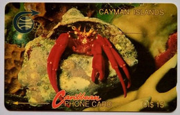 Cayman Islands CW 1CCIC   CI$15 "  Crab " - Iles Cayman