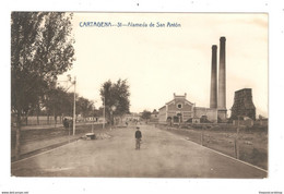 Spain Murcia No.31 Cartagena Alameda De San Anton Factory Or Steelworks By La Industrial Fotografica - Murcia