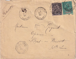 Bénin - Oblitération Abomey Calavi 1901 - TB - Covers & Documents