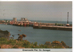GREENCASTLE PIER - FISHING BOATS  - CO. DONEGAL  - IRELAND - Donegal