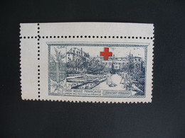 Vignette Militaire Delandre Guerre De 1914 - Croix Rouge - Red Cross - Croix Rouge Neuf ** Clermont Ferrand - Croce Rossa