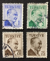 TURQUIE / 1956-58 / N° Y&T : - Autres & Non Classés