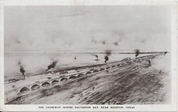 THE CAUSEWAY ACROSS GALVESTON BAY, NEAR HOUSTON, TEXAS - Houston