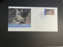 (3 N 45 A) Australia Aerogramme - Australian Animals (2001 X 5 Aerogramme) - Aerograms