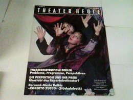 THEATER HEUTE 1990 Heft 09 - Theater & Dans