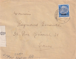 France - Alsace - Censure - Lettre - War Stamps