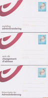 België 2012 - Postcard - XX - Address Change Cabbage White - Avis Changement Adresse