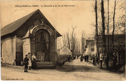 CPA FEUQUIERES-en-VIMEU La Chapelle Et La Rue De Beauchamps (1292397) - Feuquieres En Vimeu