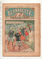Bernadette N°390 Les Enfants Sauvés - A Découper Et Monter Jésus Les Noces De Cana Et La Tempête Apaisée...1937 - Bernadette