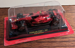 Voiture Ferrari F2007 - Kimi Raikkonen - 2007 -  Editions Fabbri - Autres & Non Classés