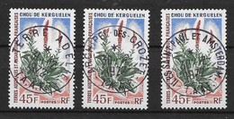 !!! TAAF : CHOU DE KERGUELEN N° 48 TB OBLITÉRATIONS DES 3 DISTRICTS - SUPERBE - Used Stamps